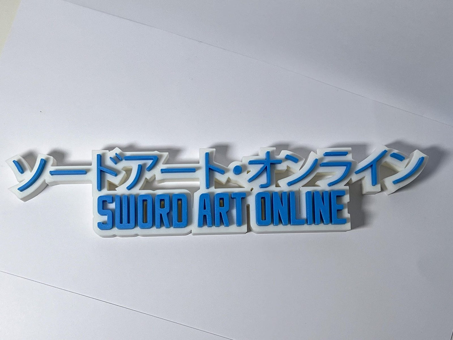Sword Art Online 3D Printed Desk Sign