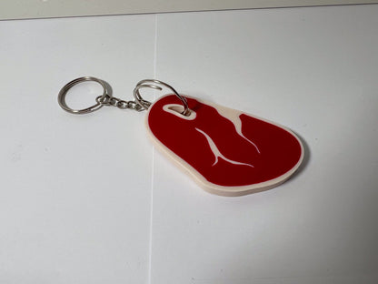 RawCut Steak NFC Keychain