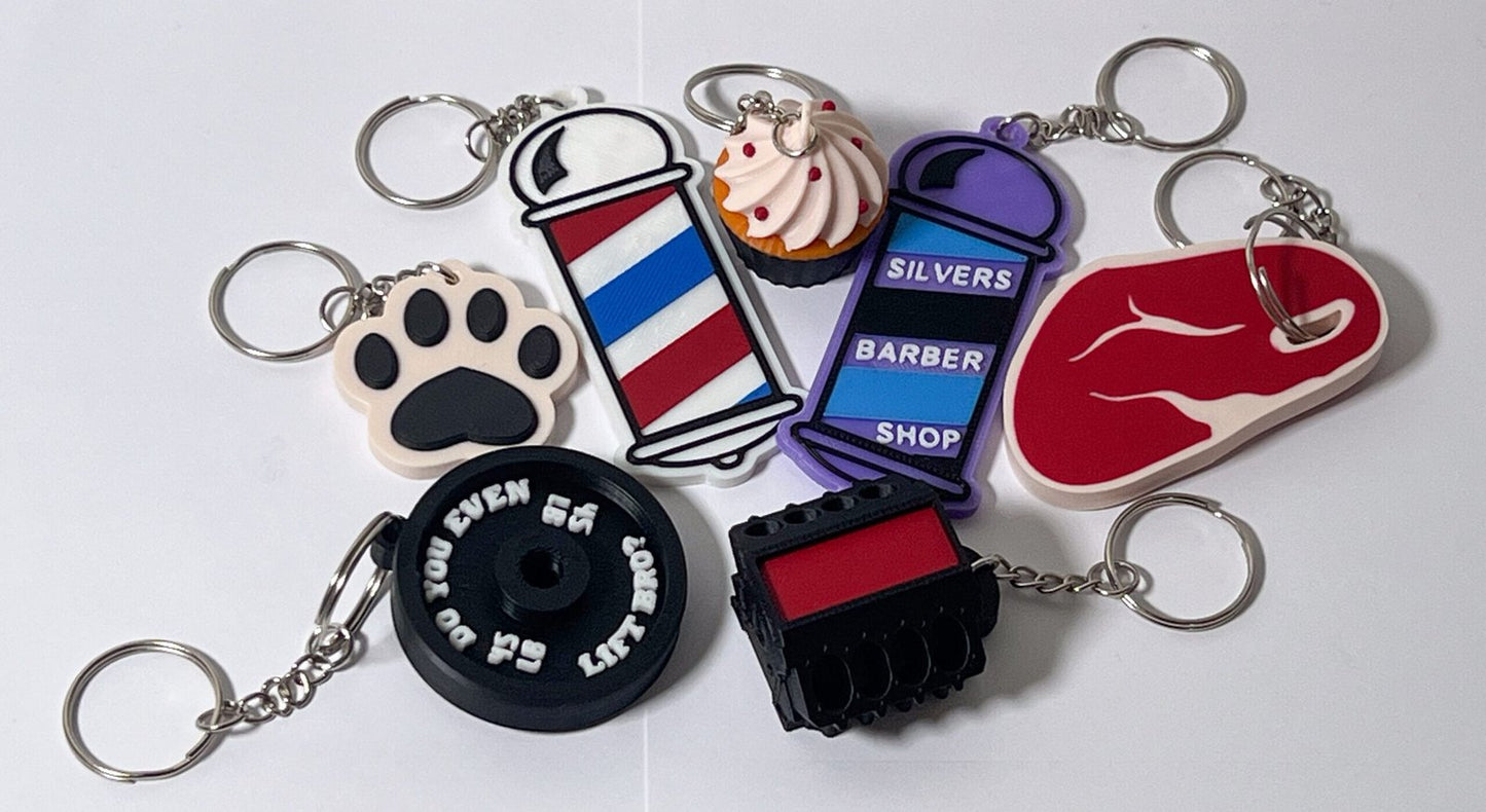 PawPrint NFC Keychain