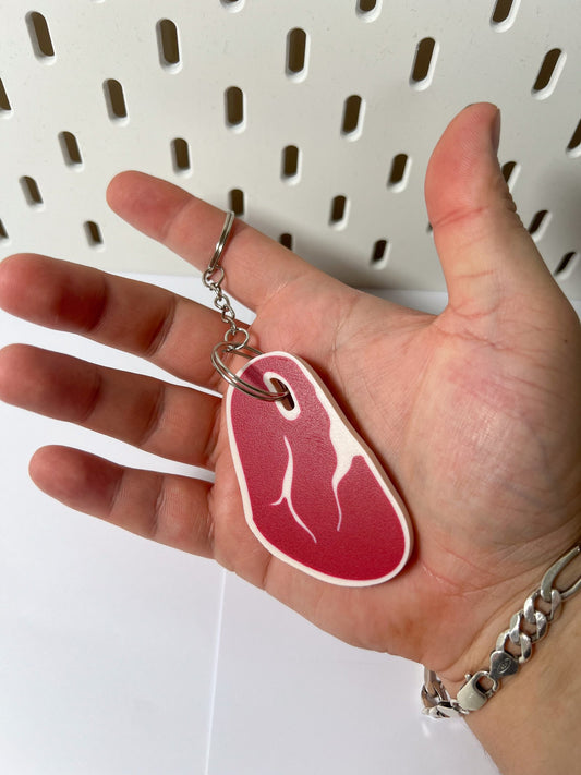 RawCut Steak NFC Keychain