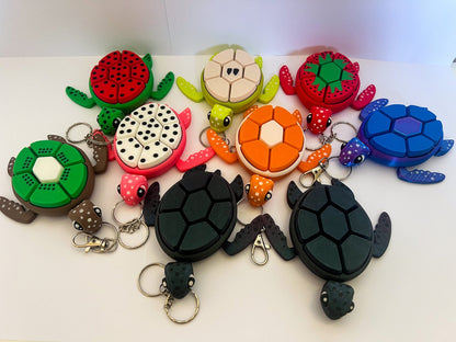 Calm & Click: Turtles Fruit Fidget Clicker Set