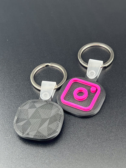 Custom NFC Keychain – Instagram & Social Media Tap‑Share