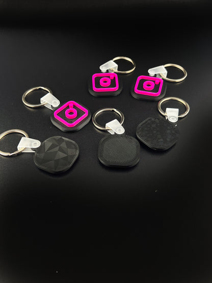 Custom NFC Keychain – Instagram & Social Media Tap‑Share
