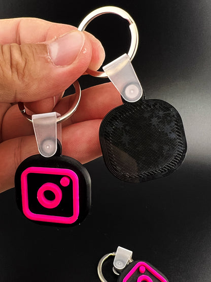 Custom NFC Keychain – Instagram & Social Media Tap‑Share