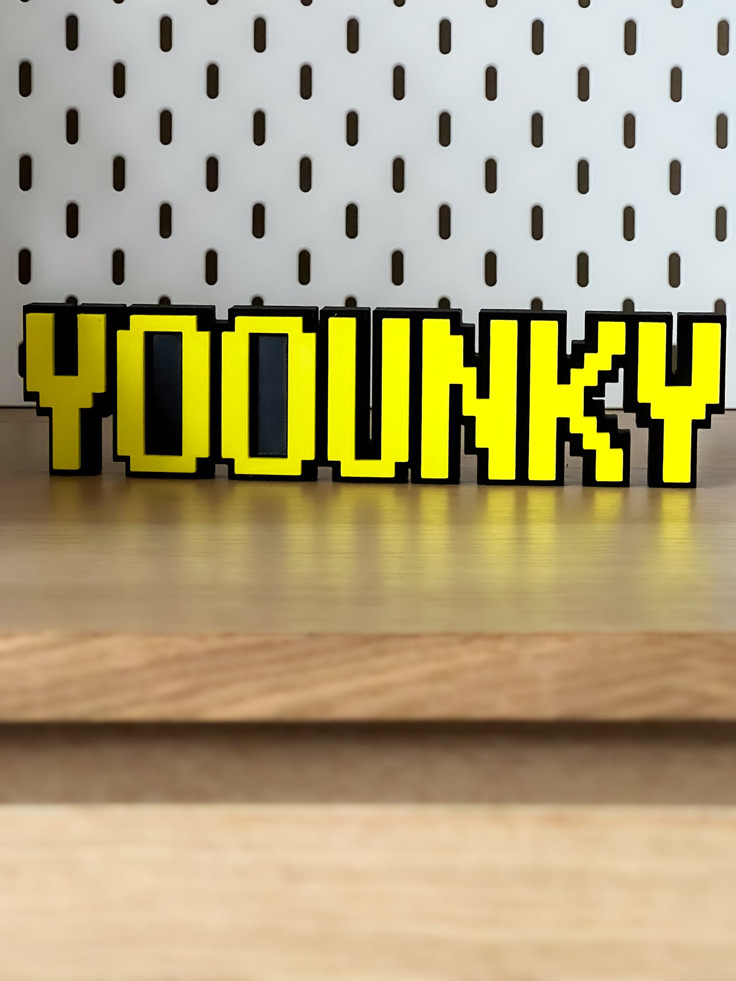 Custom OSRS Nameplate – 2-Color Embedded