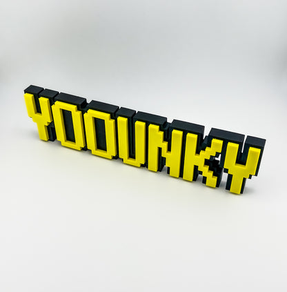 Custom OSRS Nameplate – 2-Color Embedded