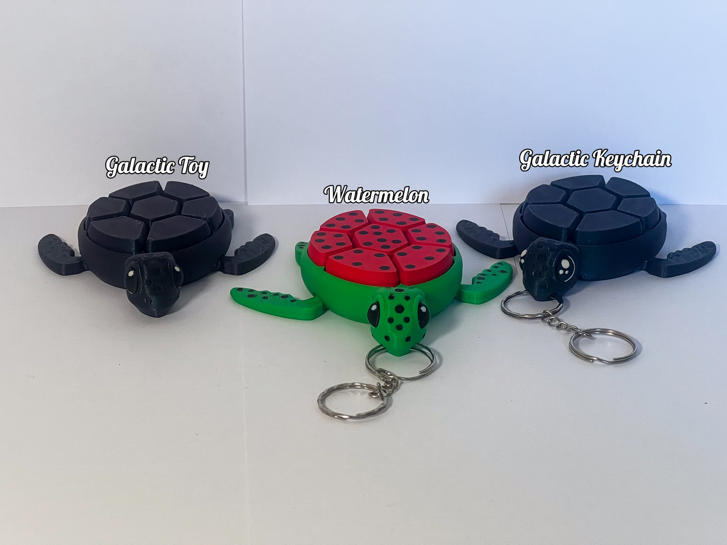 Calm & Click: Turtles Fruit Fidget Clicker Set