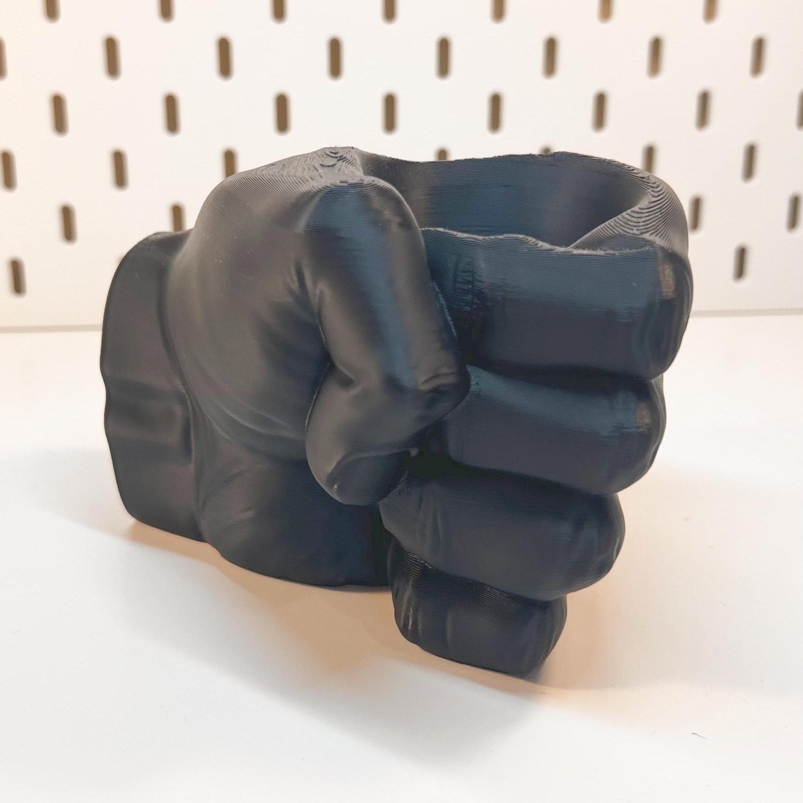 Fist Bump Pencil Holder - Multi-Use Pen, Brush, & Small Item Storage, Gag Gift, Office Decor, Pencil Holder, Nail Technician Brush holder