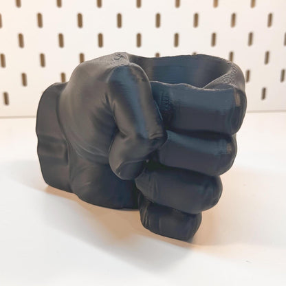 Fist Bump Pencil Holder - Multi-Use Pen, Brush, & Small Item Storage, Gag Gift, Office Decor, Pencil Holder, Nail Technician Brush holder