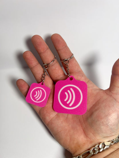 Instagram NFC Keychain