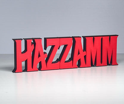 Personalised Diablo Name Plate - Gaming Sign, Gift for Gamers and Diablo Fans, Diablo Inspired Desk Decor, Gamer Gift, Diablo, Gaming Sign