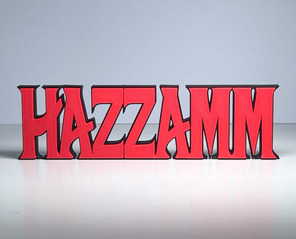 Personalised Diablo Name Plate - Gaming Sign, Gift for Gamers and Diablo Fans, Diablo Inspired Desk Decor, Gamer Gift, Diablo, Gaming Sign