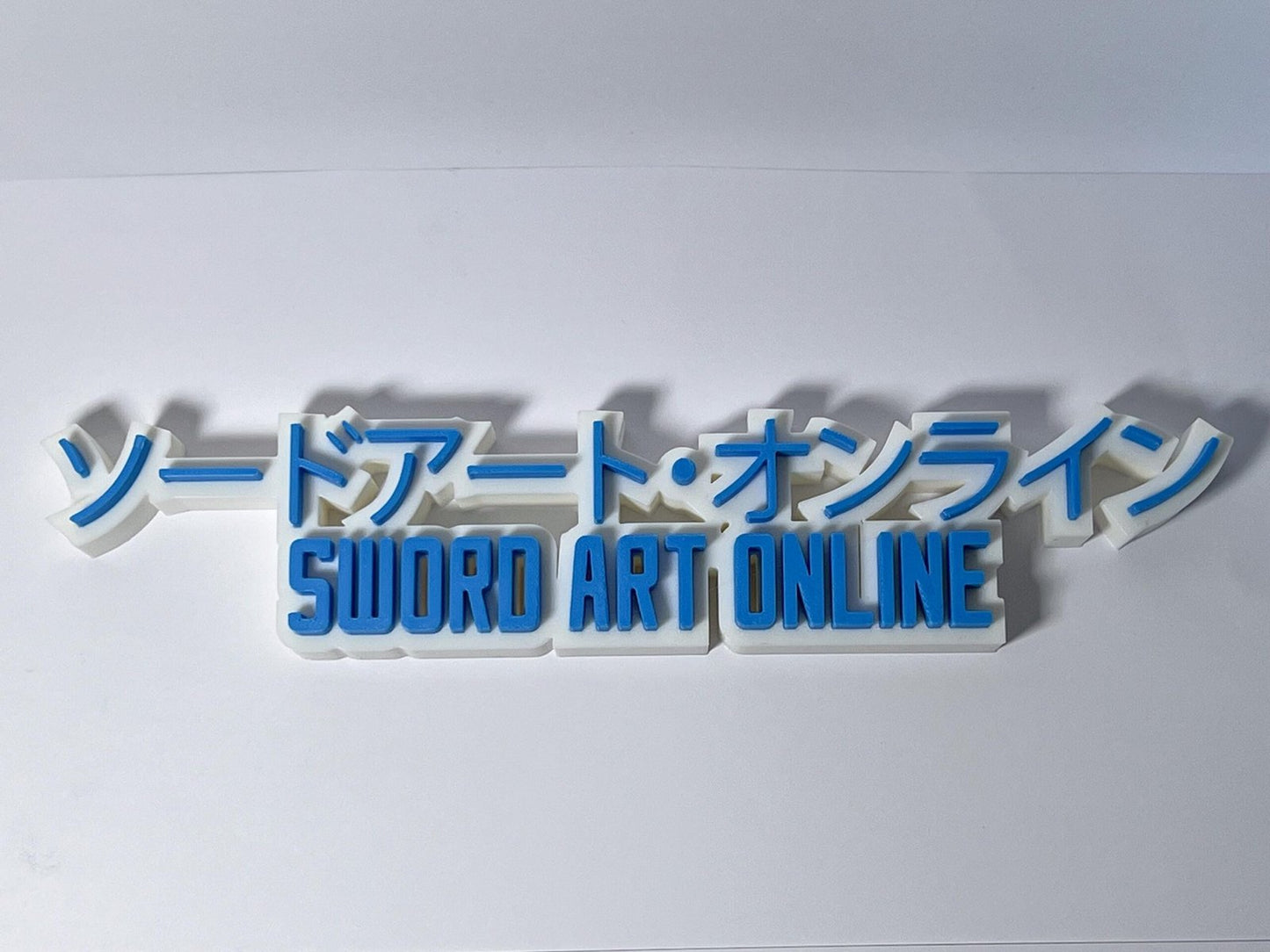 Sword Art Online 3D Printed Desk Sign