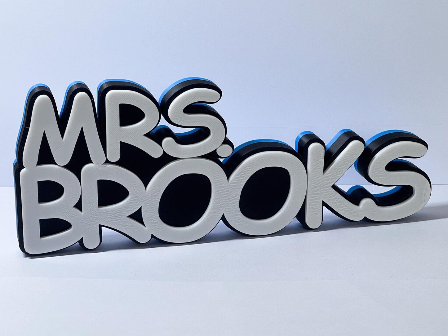 Personalized Custom Teacher Nameplate