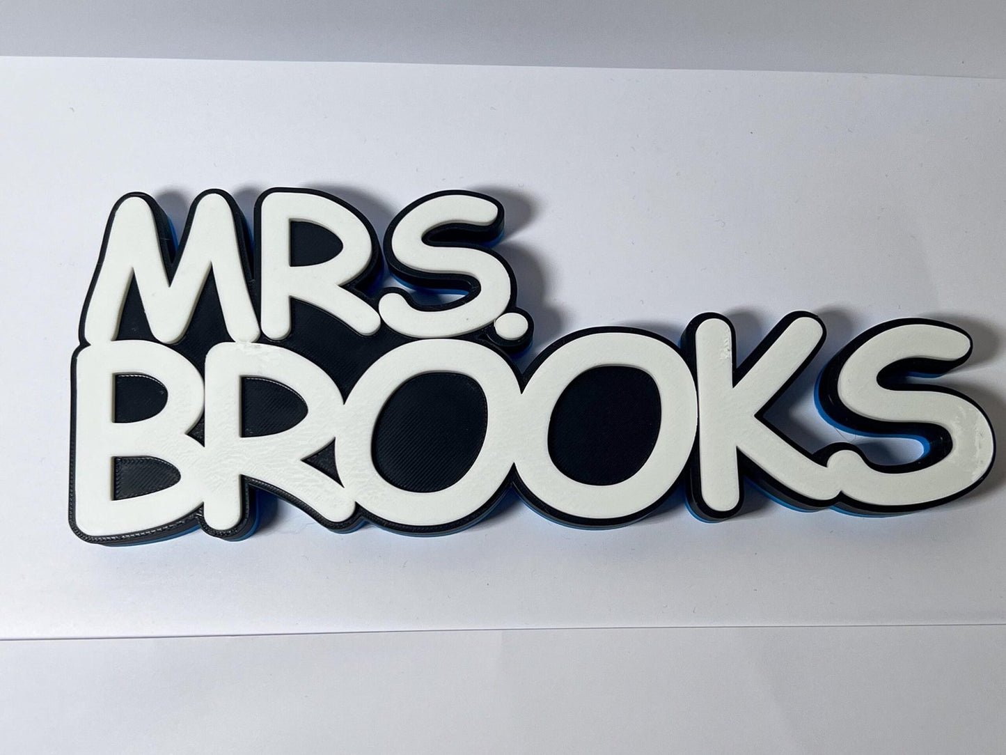 Personalized Custom Teacher Nameplate