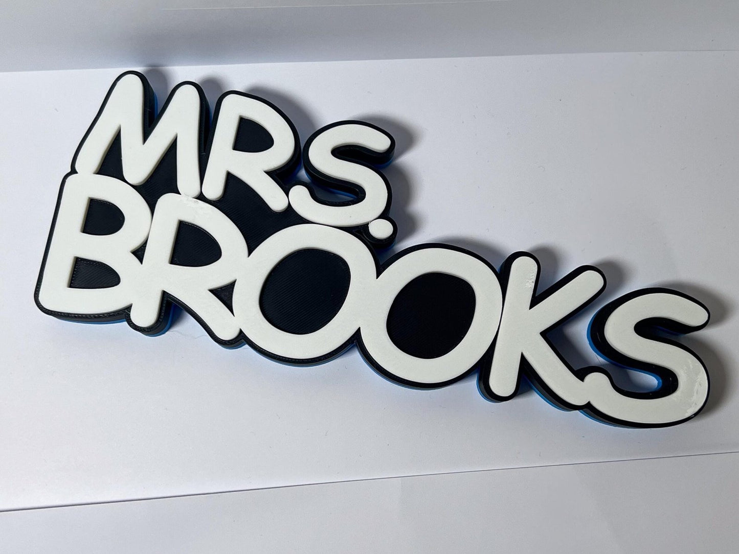Personalized Custom Teacher Nameplate