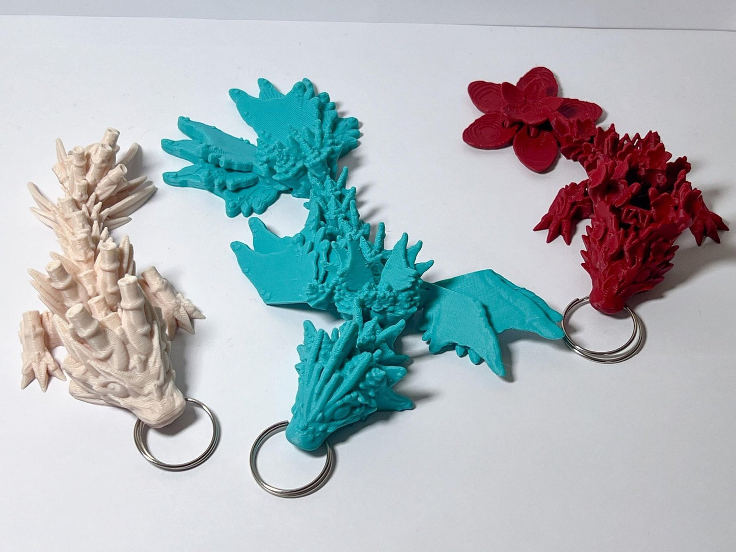 Dragon Fidget Toy Keychain