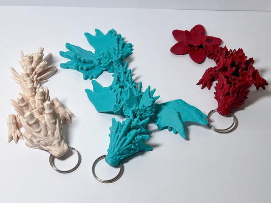 Dragon Fidget Toy Keychain
