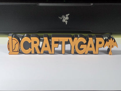 League of Legends Personalized Nameplate with Role Icons