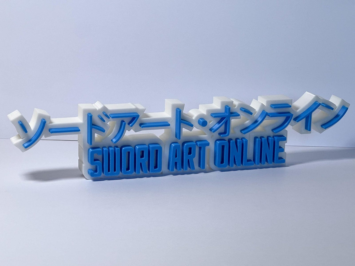 Sword Art Online 3D Printed Desk Sign