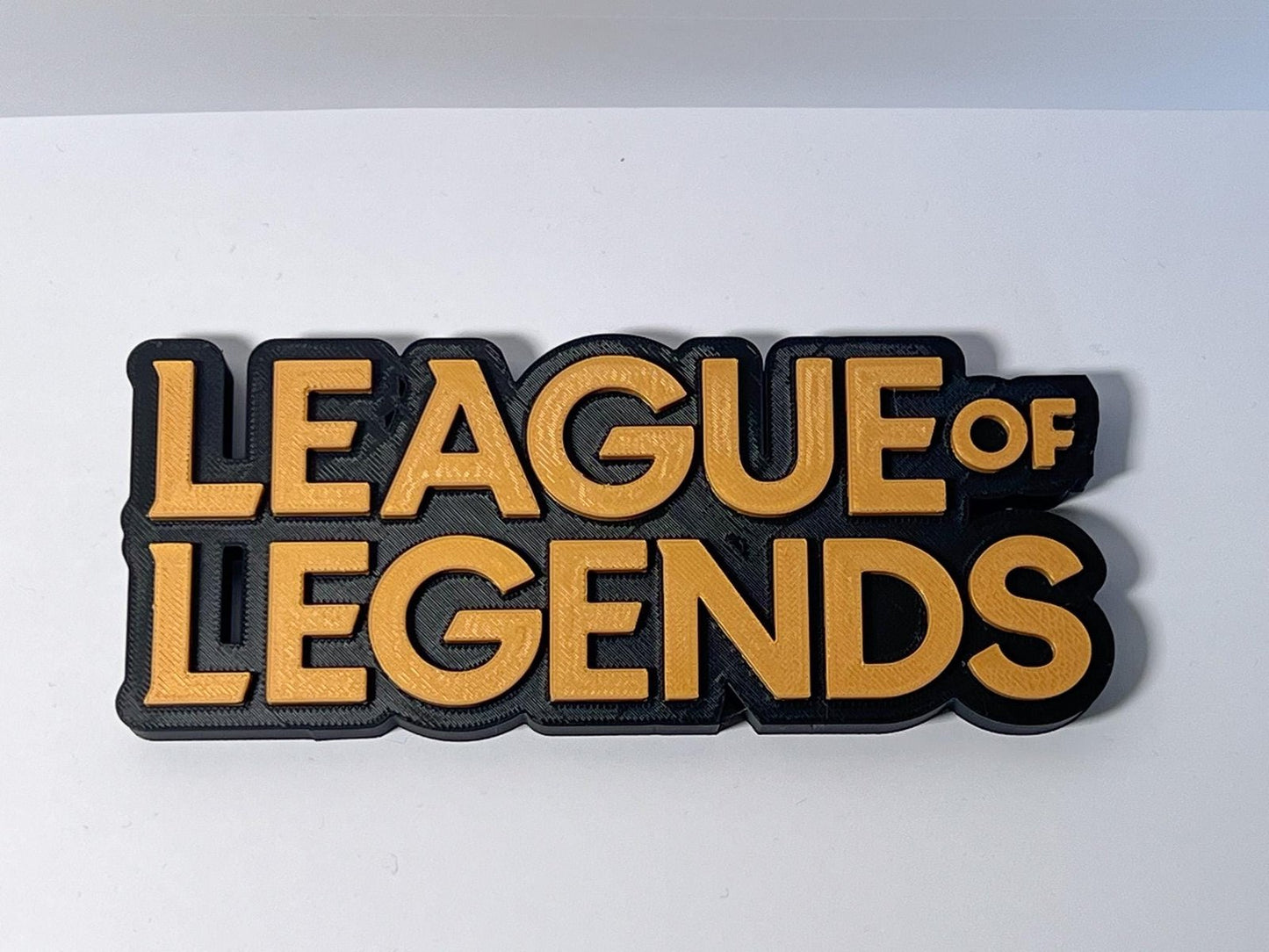 League of Legends 3D Printed Desk Sign