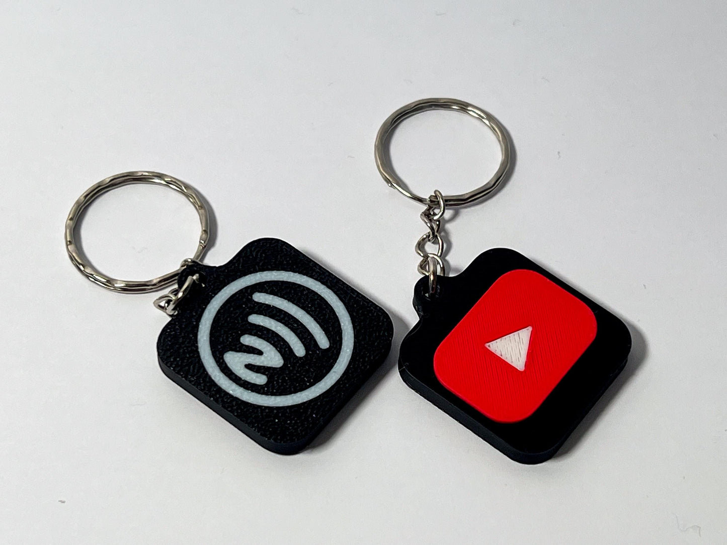 Youtube NFC Keychain  Instant Profile Sharing, Personalized Social Media Networking Tool, Business Card Alternative