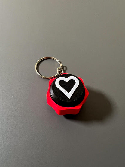 Squid Clickz Symbol Fidget Toy Set  Gonggi-Style Clickers for ADHD, Anxiety & Focus  Paw, Heart, Shapes  3D Printed Sensory Toys/Keychain